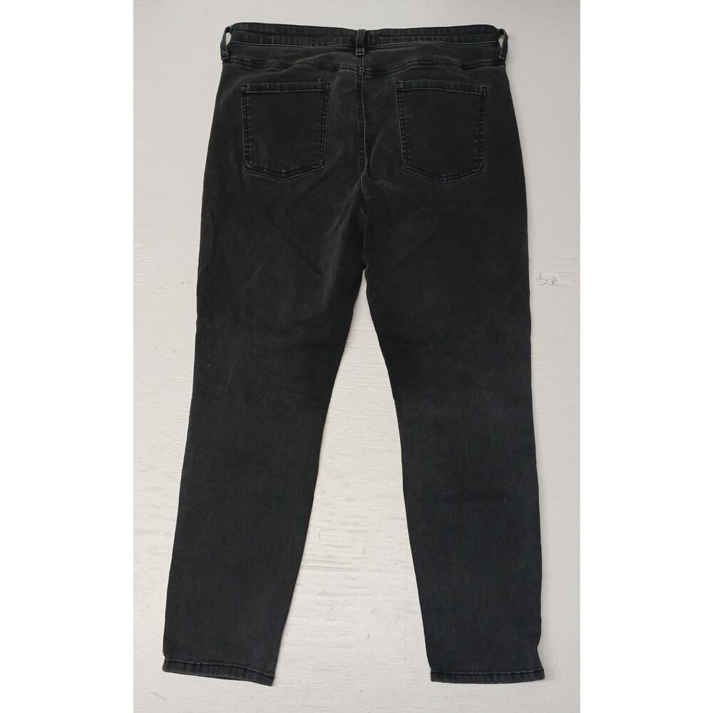 Buffalo David Bitton Mollie High Rise Stretch Skinny 12/32 Black Comfort Pants - Picture 12 of 14